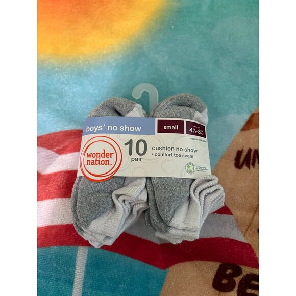 Boys, no-show cushion, small socks - Picture 1 of 2